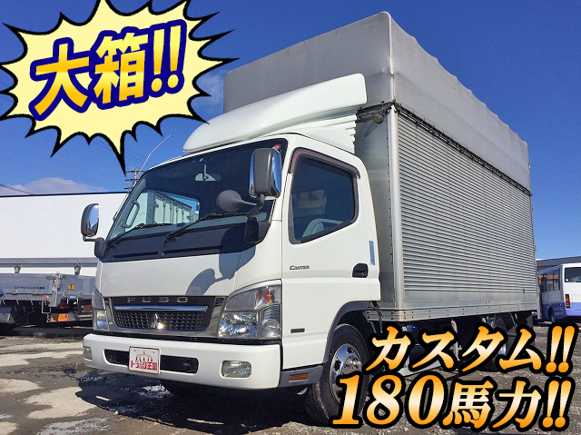 MITSUBISHI FUSO Canter Open Top Van PDG-FE82D 2008 310,385km