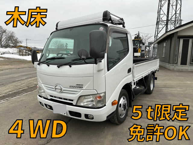 HINO Dutro Flat Body SKG-XZU675M 2012 56,430km