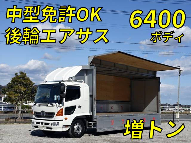 HINO Ranger Aluminum Wing TKG-GD7JLAG 2012 378,804km