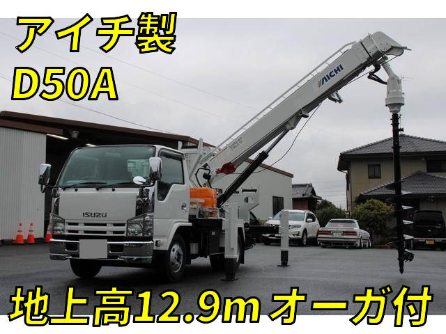 ISUZU Elf Hole Digging & Pole Standing Cars TKG-NKR85N 2013 102,977km_1