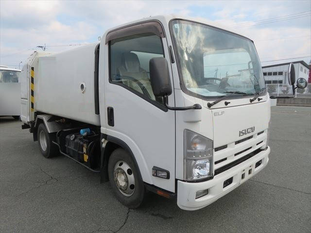 ISUZU Elf Garbage Truck SKG-NPR85YN 2014 118,222km