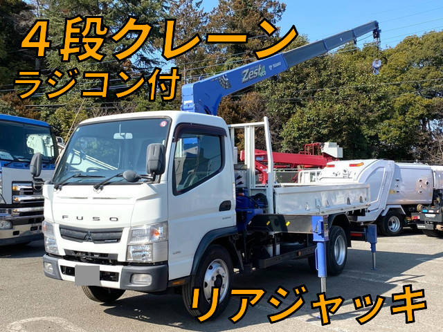 MITSUBISHI FUSO Canter Truck (With 4 Steps Of Cranes) TKG-FEA80 2013 64,557km_1