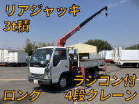 ISUZU Elf Truck (With 4 Steps Of Cranes) PB-NKR81AR 2006 107,300km_1