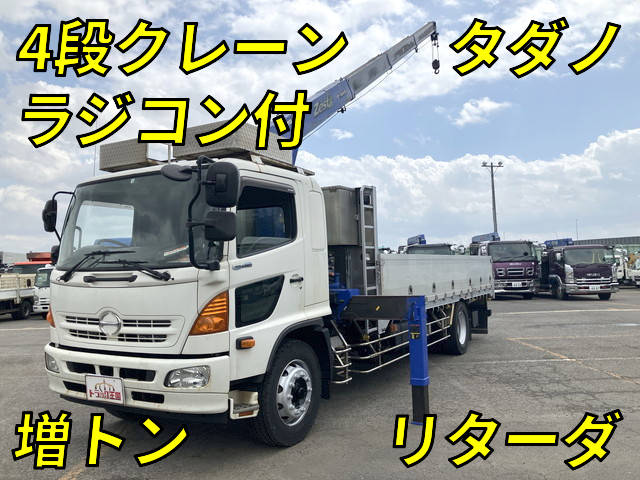 HINO Ranger Truck (With 4 Steps Of Cranes) LDG-FG8JPAA 2013 396,948km_1