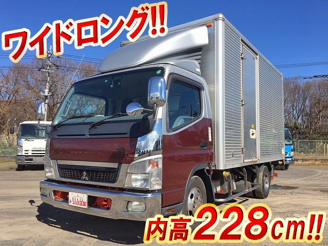 MITSUBISHI FUSO Canter Aluminum Van PDG-FE84DV 2008 303,675km