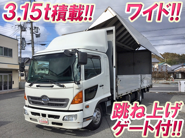 HINO Ranger Aluminum Wing PB-FD8JLFA 2005 681,666km