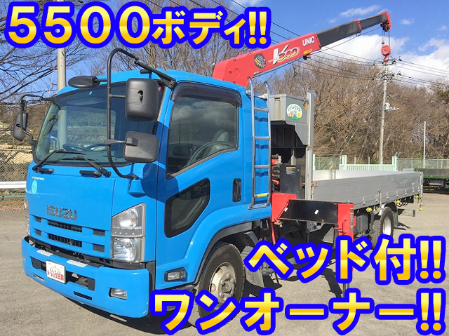 ISUZU Forward Truck (With 3 Steps Of Unic Cranes) SKG-FRR90S2 2012 248,497km