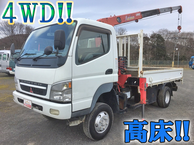 MITSUBISHI FUSO Canter Truck (With 4 Steps Of Unic Cranes) PA-FG83DE 2005 202,510km