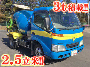 HINO Dutro Mixer Truck KK-XZU301E 2002 271,307km_1
