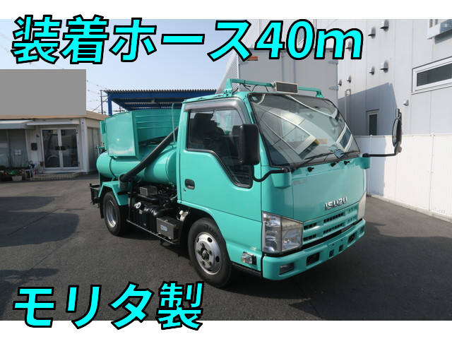 ISUZU Elf Vacuum Truck BKG-NKR85AN 2011 145,784km