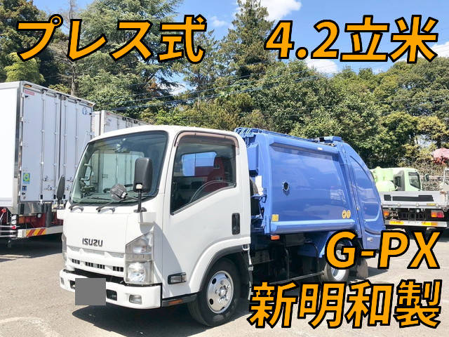 ISUZU Elf Garbage Truck TKG-NMR85AN 2014 110,708km