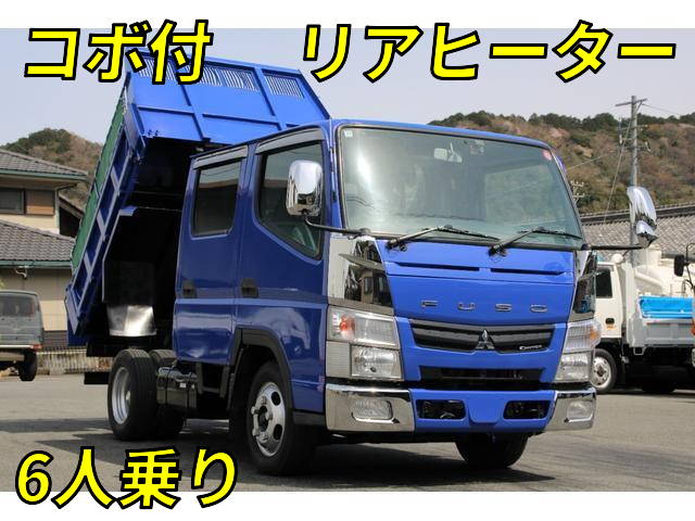 MITSUBISHI FUSO Canter Double Cab Dump SKG-FBA20 2011 75,000km