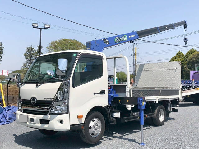 HINO Dutro Truck (With 4 Steps Of Cranes) TKG-XZU712M 2019 91,525km