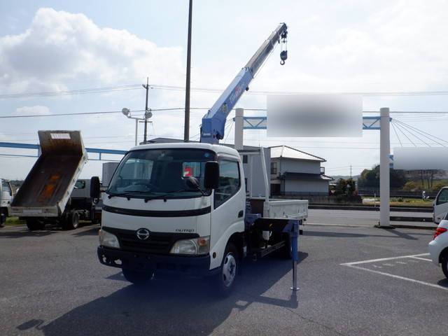 HINO Dutro Truck (With 4 Steps Of Cranes) BDG-XZU344M 2008 158,903km