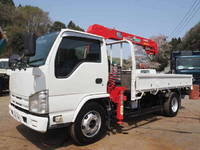 ISUZU Elf Truck (With 4 Steps Of Cranes) SKG-NKR85R 2012 124,526km_3