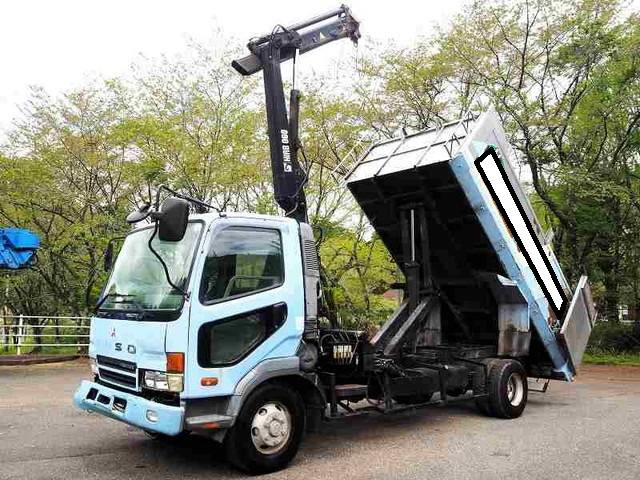 MITSUBISHI FUSO Fighter Dump (With Crane) KK-FK71HH 2001 124,300km