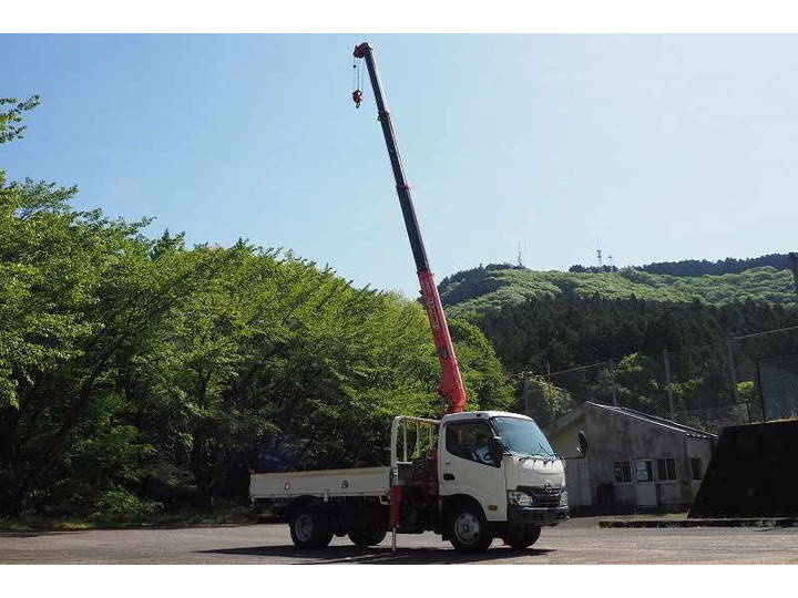 HINO Dutro Truck (With 4 Steps Of Cranes) TKG-XZU650M 2016 41,868km