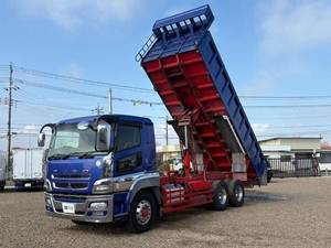 MITSUBISHI FUSO Super Great Deep Dump QDG-FV50VY 2012 806,000km_1