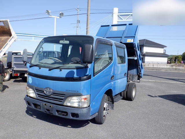 TOYOTA Toyoace Double Cab Dump BDG-XZU308 2007 19,764km