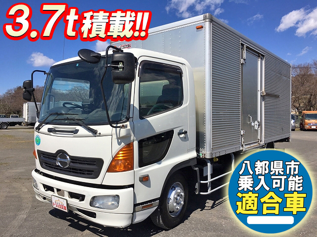 HINO Ranger Aluminum Van KK-FC1JHEA 2003 263,959km