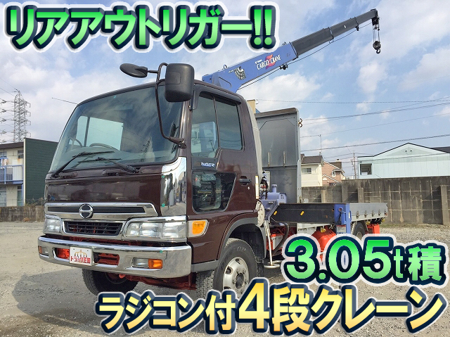 HINO Ranger Truck (With 4 Steps Of Cranes) KK-FC1JHDA 2001 207,604km