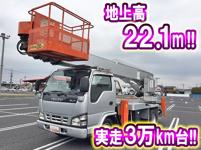 ISUZU Elf Cherry Picker PB-NKR81N 2005 30,076km