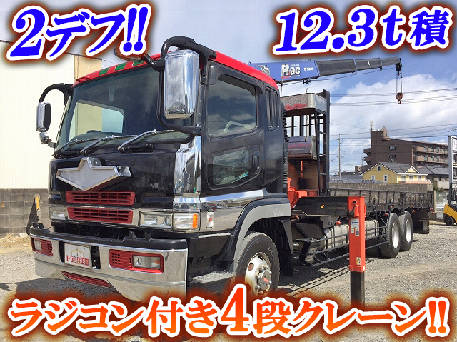 MITSUBISHI FUSO Super Great Truck (With 4 Steps Of Cranes) KL-FV50MUZ 2002 663,723km