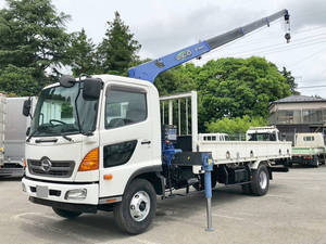 HINO Ranger Truck (With 4 Steps Of Cranes) TKG-FC9JKAP 2013 48,620km_1