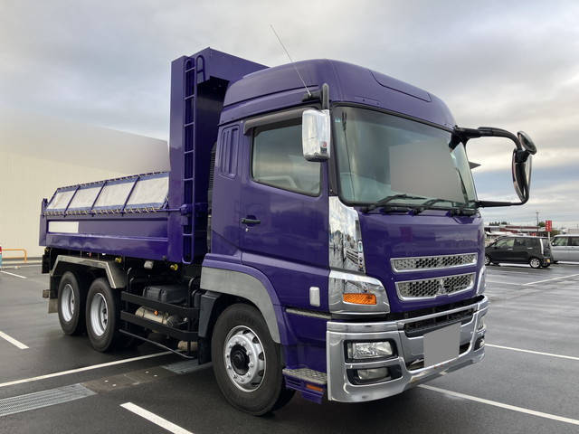MITSUBISHI FUSO Super Great Dump QKG-FV50VX 2013 1,069,200km_1