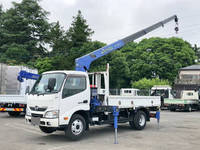 HINO Dutro Truck (With 4 Steps Of Cranes) TKG-XZU650M 2014 375,583km_1