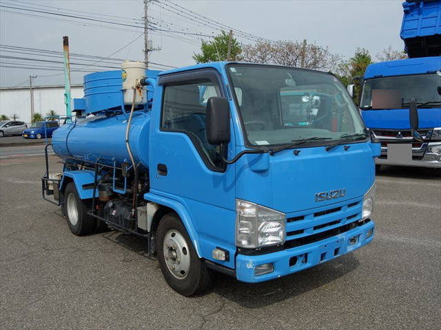 ISUZU Elf Vacuum Truck TKG-NKR85N 2013 144,074km