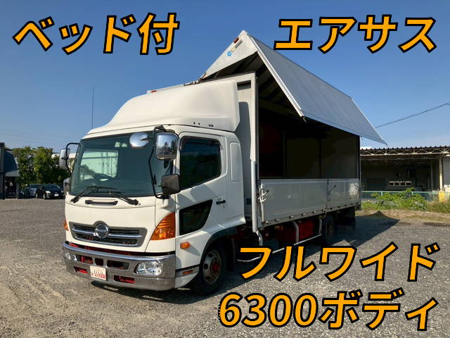 HINO Ranger Aluminum Wing TKG-FD7JLAG 2013 662,000km