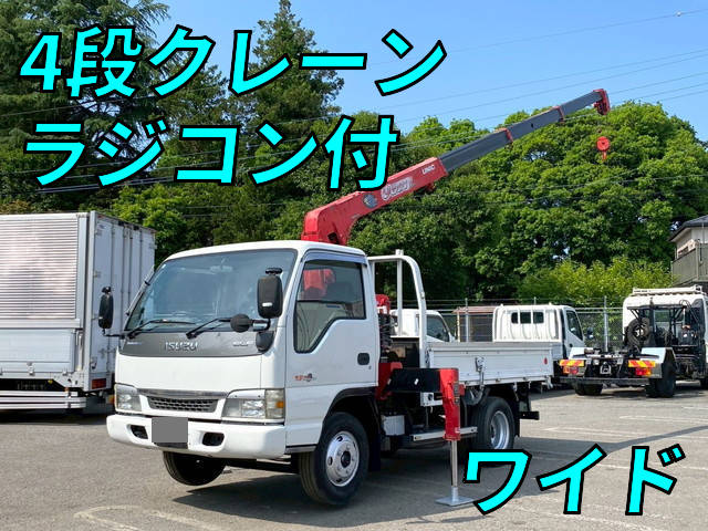 ISUZU Elf Truck (With 4 Steps Of Cranes) KR-NPR72GR 2003 147,477km