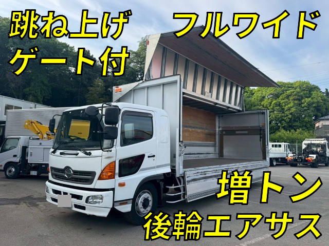 HINO Ranger Aluminum Wing QKG-FE7JMAG 2013 500,187km