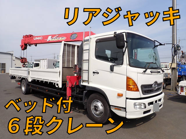 HINO Ranger Truck (With 6 Steps Of Cranes) TKG-FD9JPAA 2013 279,100km