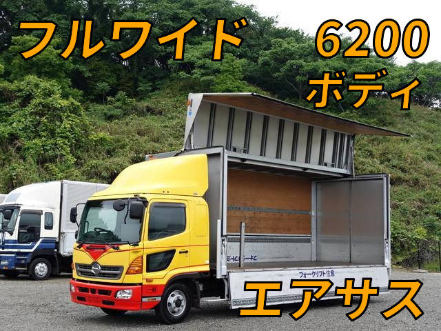 HINO Ranger Aluminum Wing TKG-FD9JLAG 2016 767,858km
