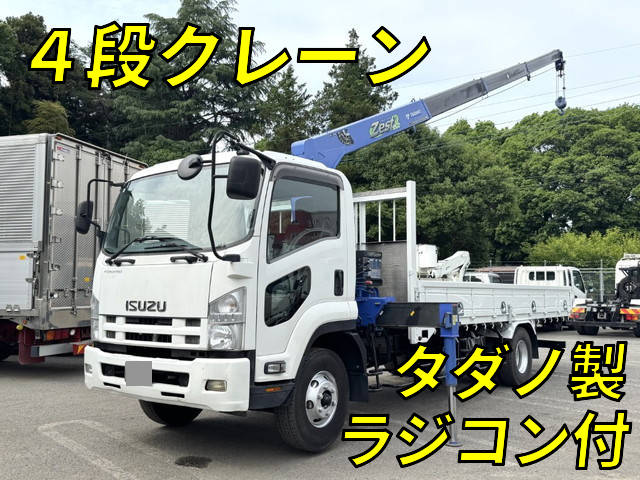 ISUZU Forward Truck (With 4 Steps Of Cranes) TKG-FRR90S1 2014 46,624km