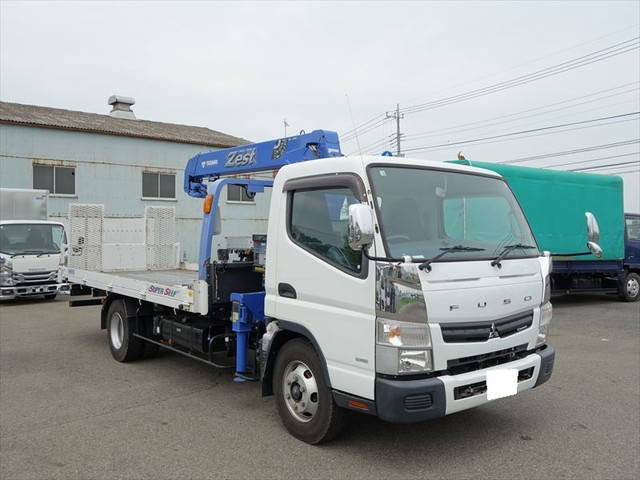 MITSUBISHI FUSO Canter Safety Loader (With 4 Steps Of Cranes) TKG-FEB80 2015 65,721km