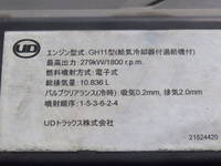UD TRUCKS Quon Container Carrier Truck QKG-CD5ZA 2012 394,000km_15