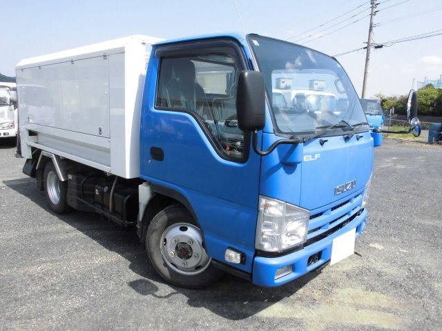 ISUZU Elf Vacuum Truck TDG-NKS85AN 2012 113,343km