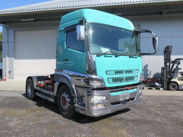 MITSUBISHI FUSO Super Great Trailer Head QKG-FP54VDR 2013 554,000km_1