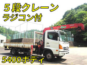 HINO Ranger Truck (With 5 Steps Of Cranes) BKG-FC7JKYA 2011 19,140km_1