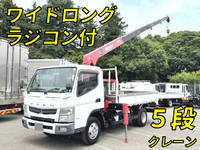 MITSUBISHI FUSO Canter Truck (With 5 Steps Of Cranes) TKG-FEB50 2013 24,357km_1