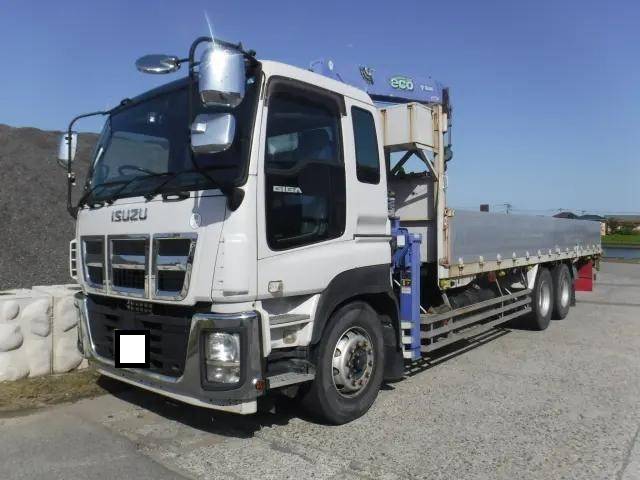 ISUZU Giga Truck (With 4 Steps Of Cranes) QKG-CYL77AM 2013 237,000km