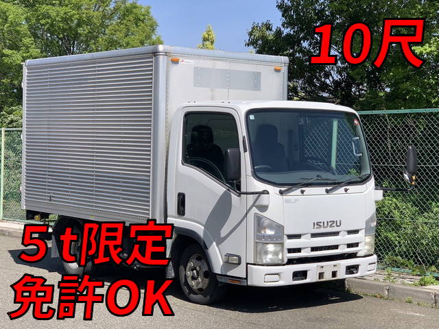 ISUZU Elf Aluminum Van SKG-NLR85AN 2012 221,561km