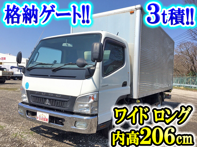 MITSUBISHI FUSO Canter Aluminum Van PDG-FE84DV 2009 229,709km