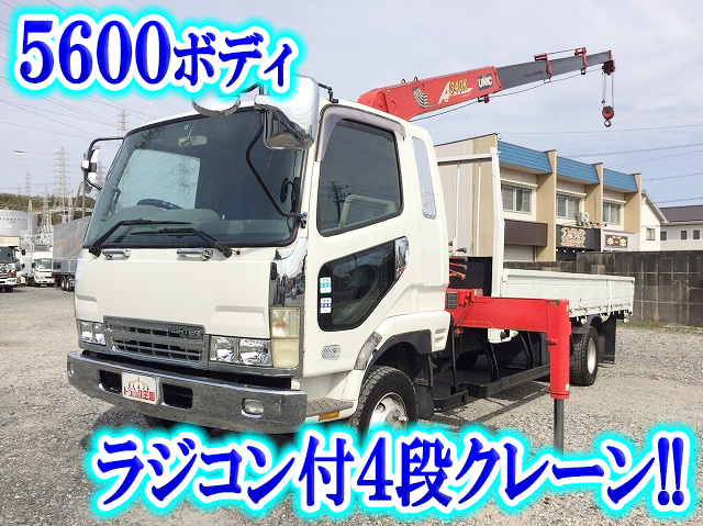 MITSUBISHI FUSO Fighter Truck (With 4 Steps Of Unic Cranes) KK-FK61HK 2001 349,958km