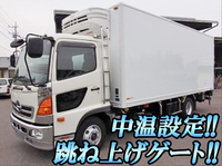 HINO Ranger Refrigerator & Freezer Truck TKG-FC9JJAA 2013 120,000km_1