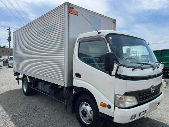 HINO Dutro Aluminum Van BDG-XZU424M 2011 187,000km