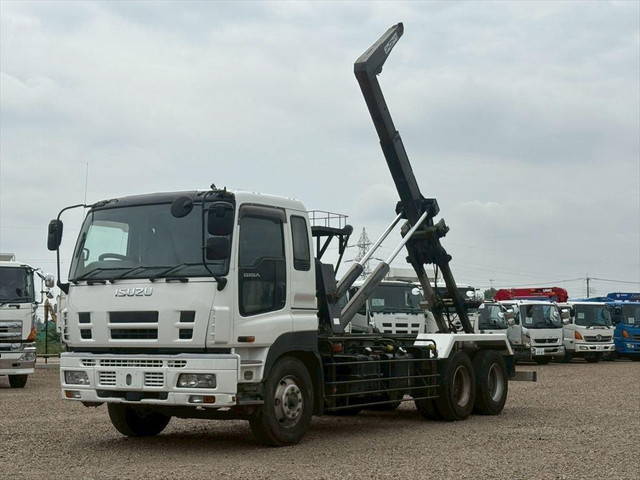 ISUZU Giga Container Carrier Truck PDG-CYZ77Q8 2008 877,000km